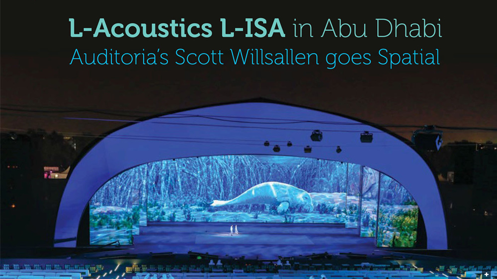 L-Acoustics L-ISA in Abu Dhabi