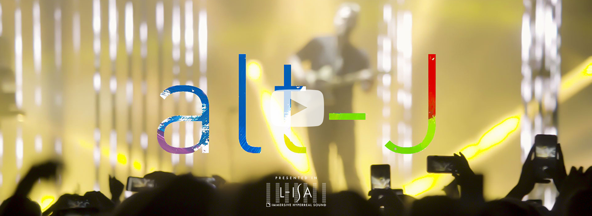 alt-J’s Groundbreaking Surround Sound Show in NYC with L‑ISA Immersive Technology from L‑Acoustics